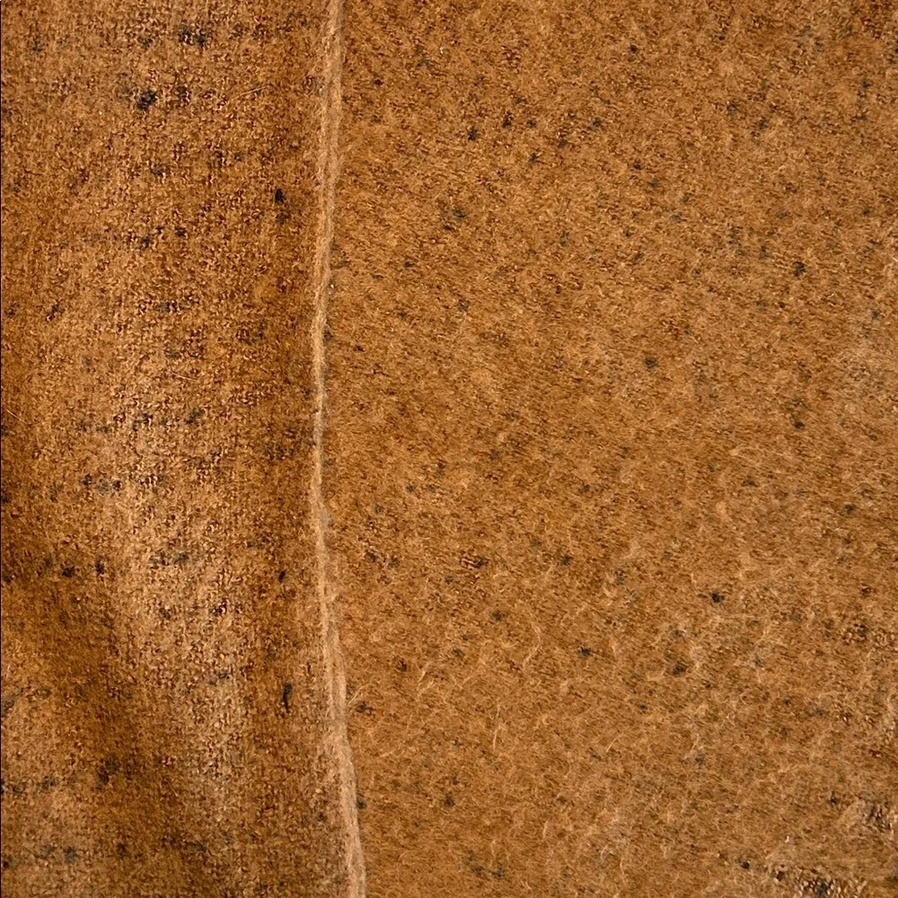 Urban Outfitters Brown Fringe Knit Scarf